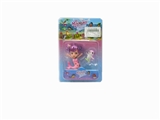 OBL631338 - 3 color mermaid 1 only 2.5 inches color dolphins 1 6 only finished products