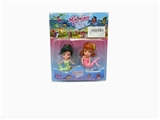 OBL631339 - 3 inches color mermaid 2 only three finished products