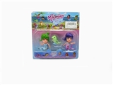 OBL631340 - 3 color mermaid 2 only 2.5 inches color dolphins 1 3 only finished products