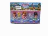 OBL631341 - 3 color mermaid 3 only 2.5 inches color dolphins 2 2 only finished products