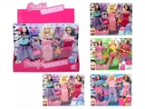 OBL631427 - 11.5寸芭比流行服饰(6pcs)
