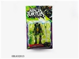 OBL632013 - 6 "teenage mutant ninja turtles ii figures 6 style