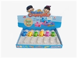 OBL632909 - Cartoon colorful caterpillars (chain of up to six color)