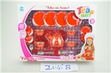 OBL634502 - Red dot printed tea sets