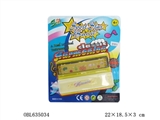 OBL635034 - Cartoon show the harmonica window box of suction plate