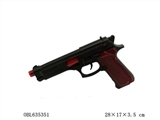 OBL635351 - 喷棕色手把火石枪