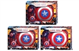 OBL635606 - 6 inches high copy captain America 3 doll (a lamp) shield 3.5 shield 12 inches (5 grain of lamp, aud