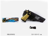OBL635932 - Golden flint gun holster belt