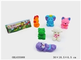 OBL635988 - 六只搪塑动物