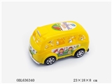 OBL636340 - Cartoon arrows bus