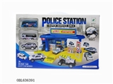 OBL636391 - (热销)合金服务区警察套装配地图（72x46CM)
