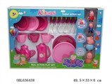 OBL636438 - The pink pig sister tableware with four the pig