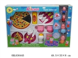 OBL636445 - The pink pig sister tableware with four the pig