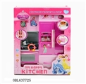 OBL637725 - Princess kitchen series (light music with three AG13 electronic)