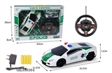 OBL638364 - Four-way remote lamborghini police 1:16 (no tail) black window