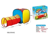 OBL638462 - The joining together of two children play house fit tunnel tube