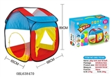OBL638470 - Children play house with 50 ocean ball