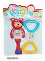OBL638641 - Rotating the angel wing bell cartoon bear a bell