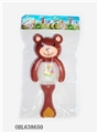 OBL638650 - Four color cartoon bear a bell