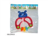 OBL638653 - Four color cartoon seven siphon worm shake the bell