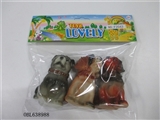 OBL638988 - Three lining plastic animal zhuang