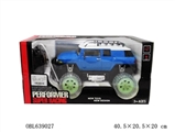 OBL639027 - Four-way remote control car Toyota big wheel, package electric lights