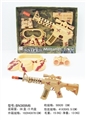 OBL639124 - 展示盒军事套装面具M16八音枪带红外线
