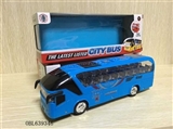 OBL639346 - 明窗电镀座灯光音乐巴士车