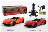 OBL639531 - 2.4G手摇操控1:12四通遥控车(兰博基尼)