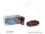 OBL639539 - Second pass band 3 d light bugatti remote control car 2 color, orange red, blue