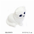 OBL639870 - 浴室戏水动物小白猫