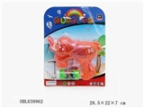OBL639962 - 色明有自抽有灯光惯性泡泡枪