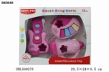 OBL640276 - Pink cartoon music festival-guitar - horn - suits
