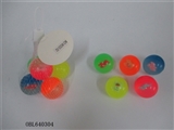 OBL640304 - 4.5 5 cm pockets of grain of animals bounce the ball