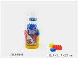 OBL640494 - 大号保龄球益智2#积木多色混装称重110克