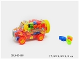 OBL640498 - 米尔小校巴益智类积木多色混装称重70克（60PCS）
