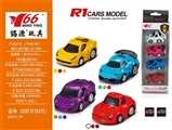 OBL640911 - 1：72 Q版回力合金跑车4款混装