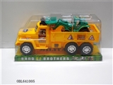 OBL641005 - 实色惯性工程车载滑行工程（3款混装）