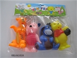 OBL641018 - Four zhuang lining plastic winnie the pooh