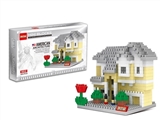 OBL641228 - 迷你积木-美国风格别墅/世界建筑432PCS