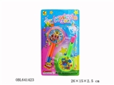 OBL641423 - Two whistles shaking drum