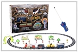 OBL641651 - Remote control light music track train