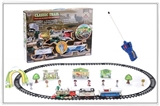 OBL641656 - Remote control light music track train