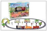OBL641661 - Smoking electric light rail train