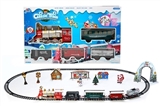 OBL641679 - Christmas music track train electric light smoke