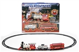 OBL641684 - Electric light rail train music smoke