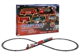 OBL641689 - Electric light rail train music smoke