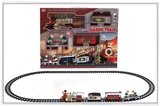 OBL641694 - Electric light rail train music smoke