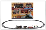 OBL641695 - Electric light rail train music smoke