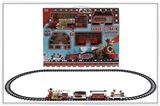 OBL641696 - Electric light rail train music smoke